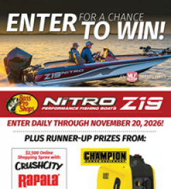 2026 MLF Bass Pro Shops Z19 Sweepstakes prize ilustration