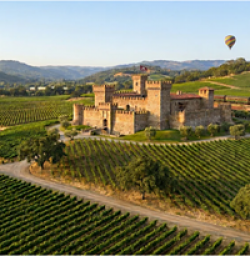 Napa Wine Country Sweepstakes prize ilustration