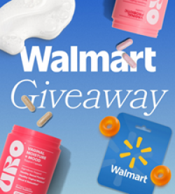 O Positiv x Walmart Giveaway prize ilustration