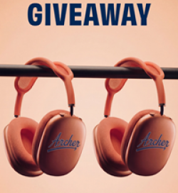 Archer Snacks AirPods Max Giveaway prize ilustration