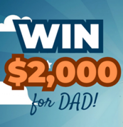 Celebrate Dad Sweepstakes prize ilustration