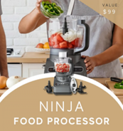 Ninja Food Processor Giveaway prize ilustration