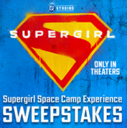 Supergirl Space Camp Experience Sweepstakes prize ilustration