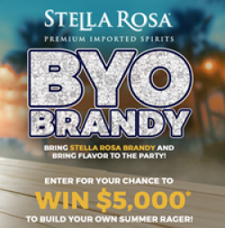 The B.Y.O Brandy Sweepstakes prize illustration