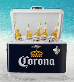 Corona Great Cooler Hunt Sweepstakes prize ilustration