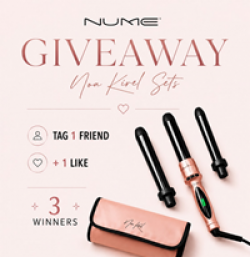 NuMe Noa Kirel Curling Set Giveaway prize ilustration