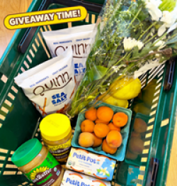 Whole Foods Haul Giveaway prize ilustration