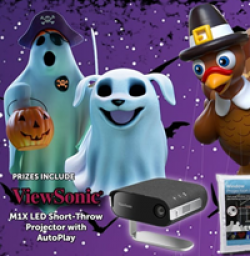 Halfway to HallowThankMas Sweepstakes prize ilustration