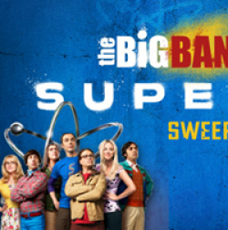 Big Bang Theory Supergirl Sweepstakes prize ilustration