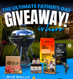 SNS Grills Fathers Day Giveaway prize ilustration