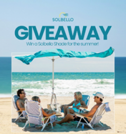 Solbello Shade Beach Umbrella Giveaway prize ilustration