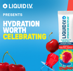 Liquid I.V. Festival Sweepstakes prize ilustration