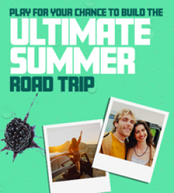 Sparkling Ice Summer Road Trip Sweepstakes prize illustration