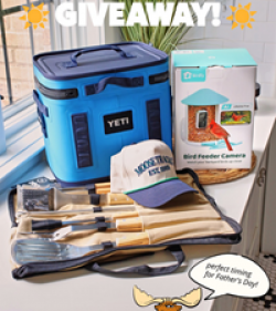 Moose Tracks Fathers Day Giveaway prize ilustration