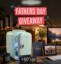 Crownful Fathers Day Giveaway prize ilustration