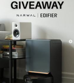 Narwal x Edifier Sweepstakes prize ilustration