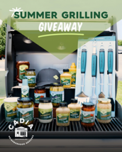 Cadia Summer Grilling Giveaway prize ilustration