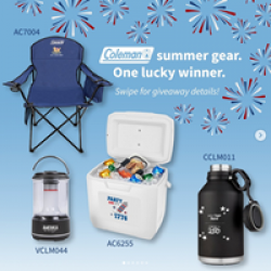 Coleman Summer Gear Giveaway prize ilustration