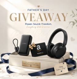 Lisen Tech Fathers Day Sweepstakes prize ilustration