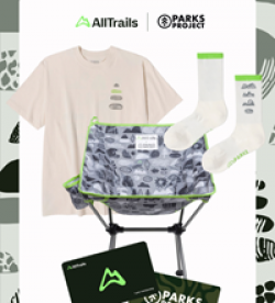 AllTrails x Park Projects Sweepstakes prize ilustration