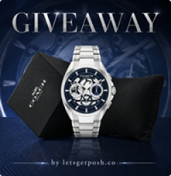 Coach Jackson Chronograph Watch Giveaway prize ilustration