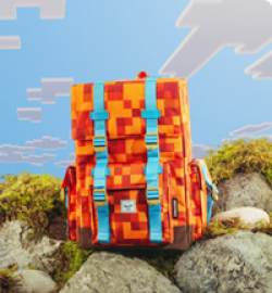 Minecraft x Herschel Backpack Giveaway prize ilustration