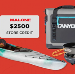 Kayak Camping Giveaway prize ilustration