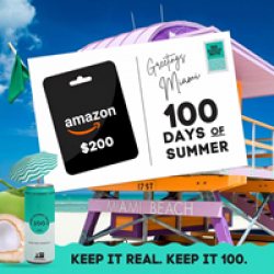 100 Coconuts Summer Sweepstakes prize ilustration