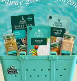 Simply Organic Summer Giveaway prize ilustration