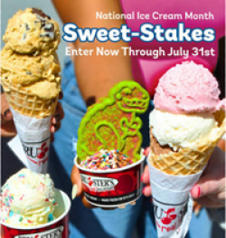 Brusters Real Ice Cream SWEET-stakes prize ilustration