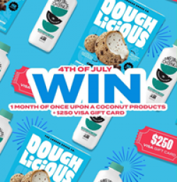 Doughlicious 4th of July Giveaway prize ilustration