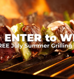 July 2026 Summer Grilling Giveaway prize ilustration