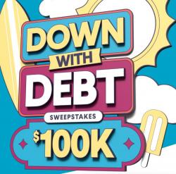 SoFi Down With Debt Sweepstakes prize ilustration